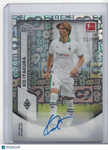 2023-24 Topps Chrome Bundesliga KO ITAKURA #BCA-KI