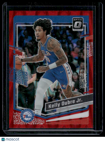 2023-24 Donruss Optic Kelly Oubre Jr. #62 Red Seismic SN