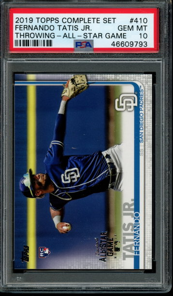 2019 Topps All-Star Game Edition #410 Fernando Tatis Jr. PSA 10 GEM MINT 