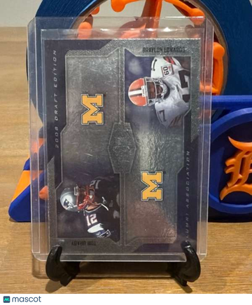 2008 Upper Deck Draft Edition Tom Brady / Braylon Edwards #209