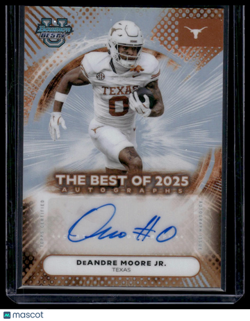 2025 Bowman University Best Football DeAndre Moore Jr. #BOA-DEM