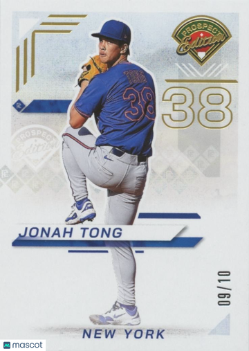 2025 Jonah Tong Gold Rookie 10