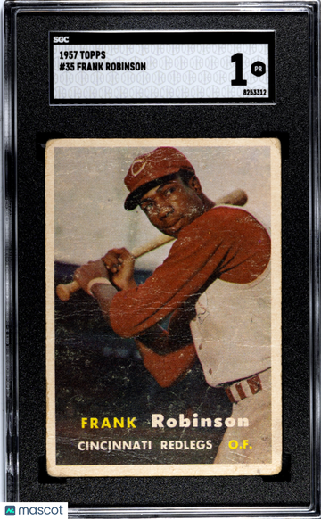 1957 Topps Frank Robinson #35 SGC 1