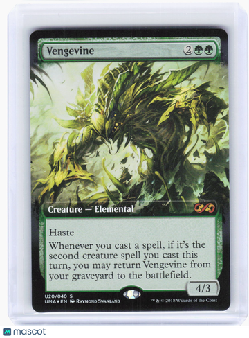 Ultimate Masters: Box Toppers Vengevine Foil Special #U20