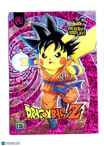 DRAGON BALL Z Pikachu GOKU HOLOFOIL #E35