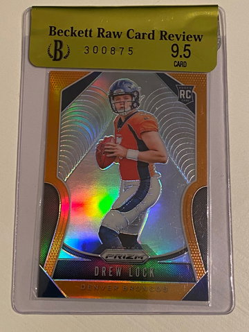 2019 Prizm orange /249 Drew Lock