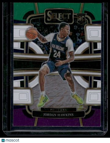 2023-24 Panini Select Jordan Hawkins #72 Tri-Color Prizms