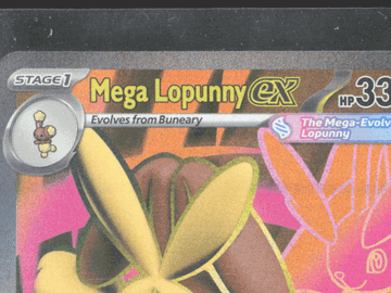 2023 Pokemon Paldea Evolved Mega Lopunny EX Holo Secret Rare #115/94