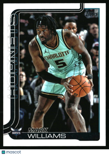 2025-26 Topps Mark Williams #70 Charlotte Hornets