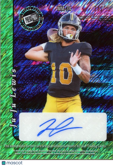 2024 Pro Set Juju Lewis Leaf