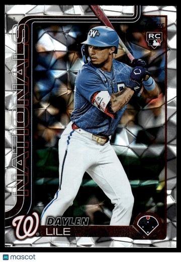2025 Topps Update Daylen Lile #US172 Diamante Foil RC