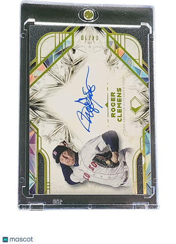 2025 Topps Diamond Icons Roger Clemens #DICA-RC Red Ink Autograph /10