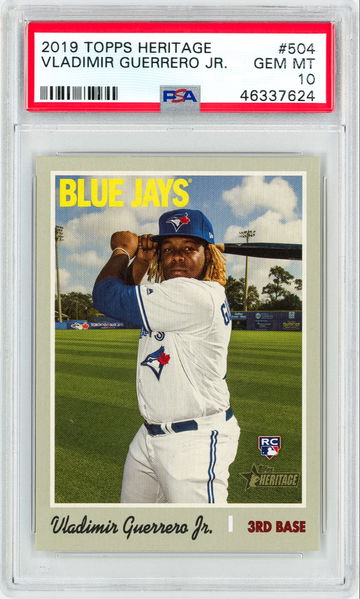 2019 Topps Heritage Vladimir Guerrero Jr.