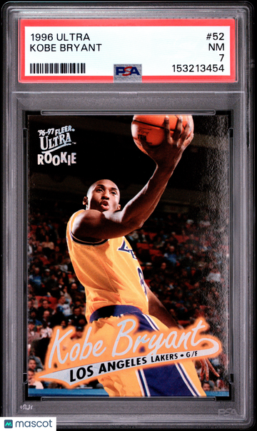 1996 Ultra Kobe Bryant #52 PSA 7