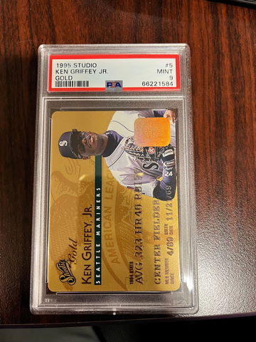 1995 Studio Gold  Ken Griffey Jr. PSA 10