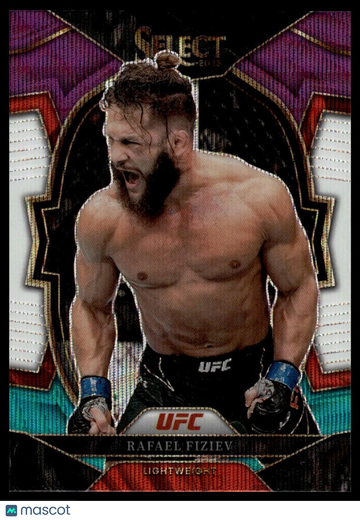 2023 Panini Select UFC Rafael Fiziev #71 Tri-Color Prizms