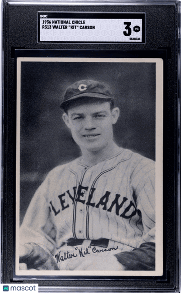 1936 National Chicle (R313) Walter Kit Carson SGC 3