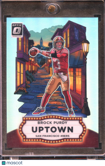 2025 Panini Donruss Optic Prizm Uptown Brock Purdy #4