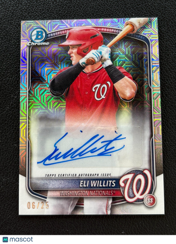 2025 Eli Willits Topps