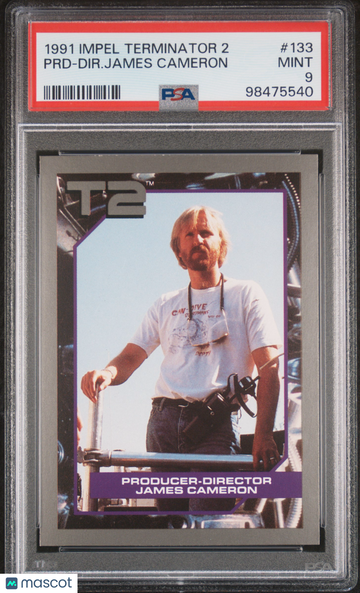 1991 Impel Terminator 2 PRD-Dir. James Cameron #133 PSA 9