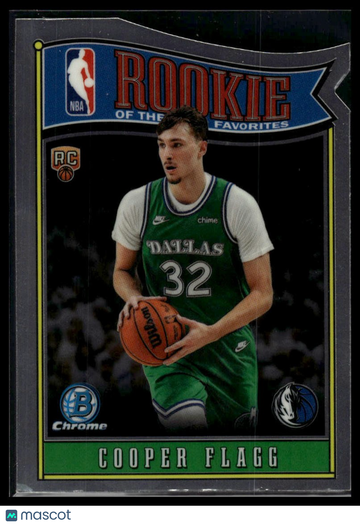 2025-26 Bowman Cooper Flagg #RY-1 Rookie of the Year Favorites