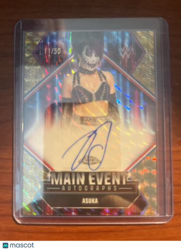 2026 Topps Chrome WWE Asuka #50 Chrome Topps