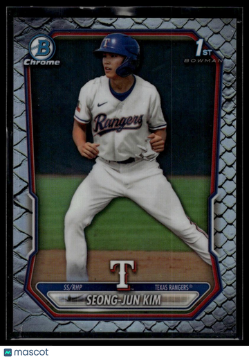 2026 Bowman Seong-Jun Kim #BCP-45 Chrome Prospects Reptilian Refractor