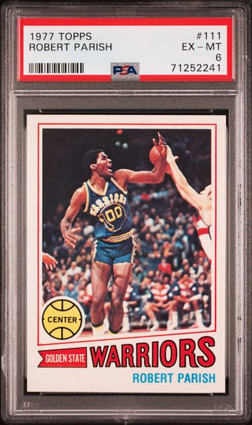 1977 Topp Robert Parrish #111 PSA 6 (BillsGridironGreats)
