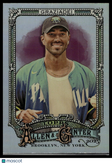 2025 Topps Allen & Ginter Joey Graziadei #259 Chrome Refractor
