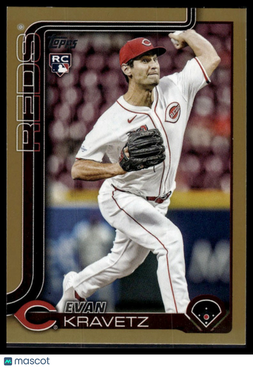 2025 Topps Update Evan Kravetz #US280 Gold SN RC