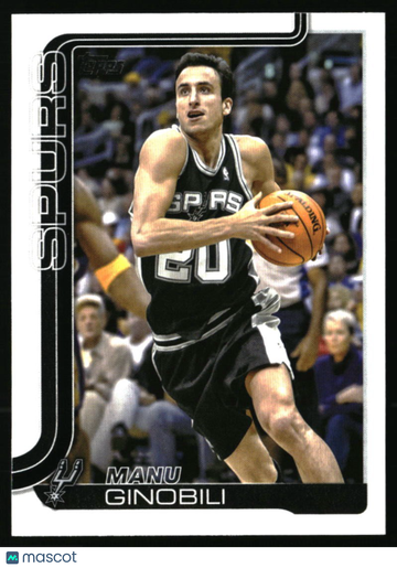 2025-26 Topps Manu Ginobili #262 San Antonio Spurs