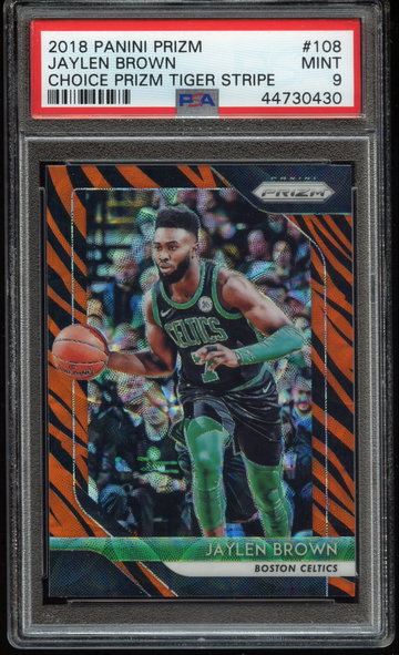 2018-19 Prizm Choice Tiger JAYLEN BROWN 9