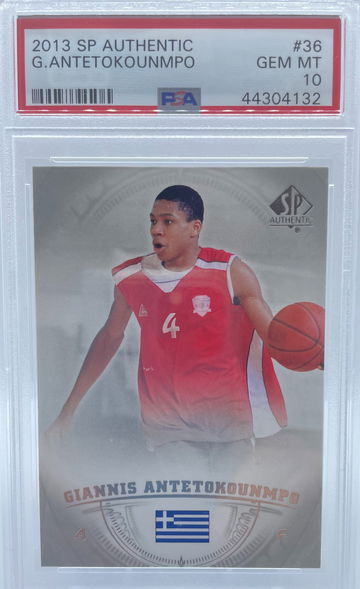 2013 SP Authentic G. Antetokounmpo PSA 10 GEM MINT