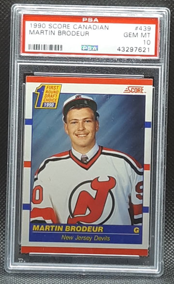 1990 Score Canadian Martin Brodeur