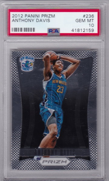 Anthony Davis - 2012 Prizm PSA 10 - ships from Canada