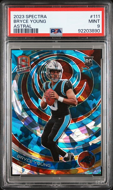 2023 Panini Spectra Astral Bryce Young #111 /40 PSA 9