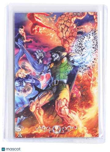 2026 MARVEL DOCTOR DOOM COLLECTOONS Human Torch Doctor Doom Fantastic Four Mr. Fantastic Invisible Woman The Thing #35