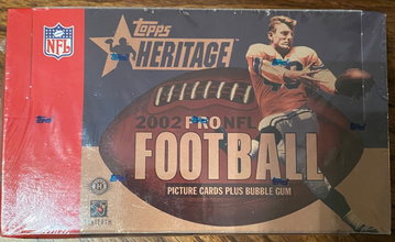 2002 Topps Heritage Hobby Box Factory Sealed 
