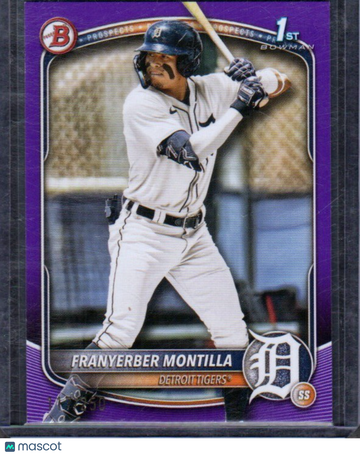 2025 Bowman Franyerber Montilla #BP-5 Prospects Purple SN