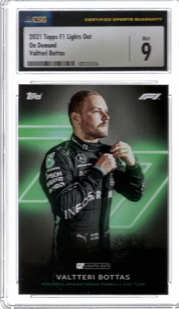 2021 Topps F1 Lights Out Valtteri Botta 9