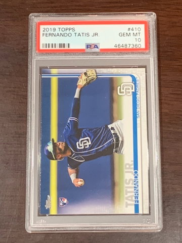 2019 Topps Fernando Tatis Jr. PSA 10