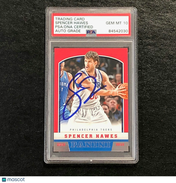 2012-13 Panini Spencer Hawes #154 PSA 10