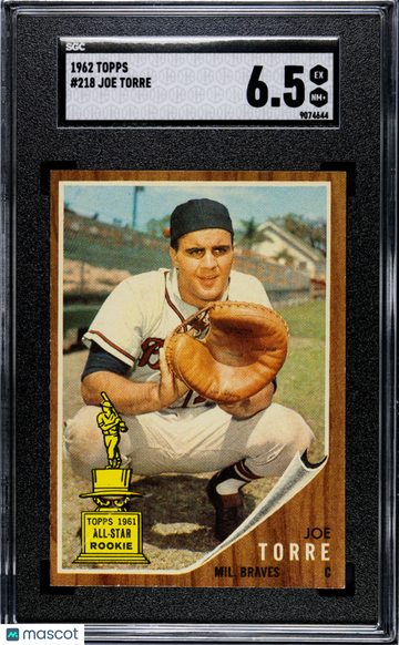 1962 Topps Joe Torre #218 SGC 6.5