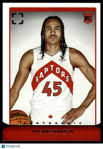 2021-22 Panini Photogenic Dalano Banton #139 RC