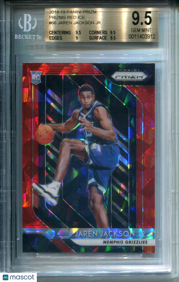 2018 Panini Prizm Jaren Jackson Jr. #66 BGS 9.5