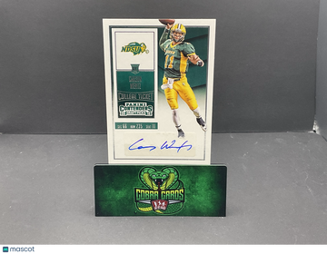 2016 Panini Contenders College Ticket Carson Wentz #127 Auto