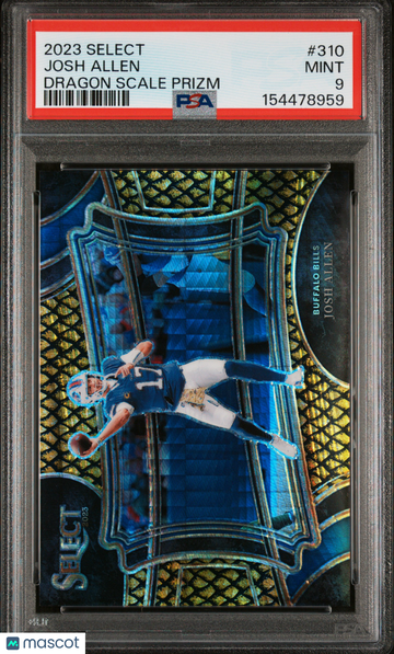 2023 Panini Select Josh Allen #310 PSA 9