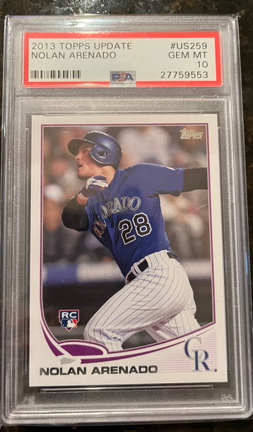 2013 Topps Update Nolan Arenado PSA 10