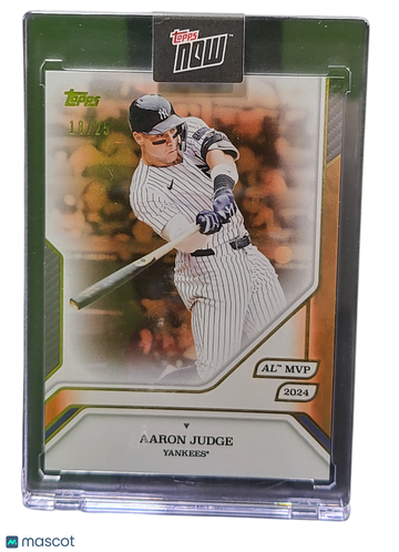 2025 Topps Topps Now Aaron Judge #36 Gold /25