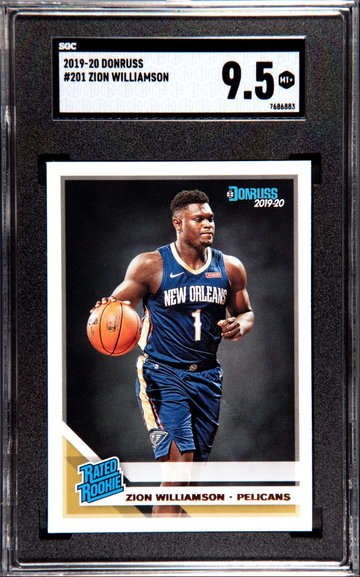 2019-20 Donruss Zion Williamson SGC